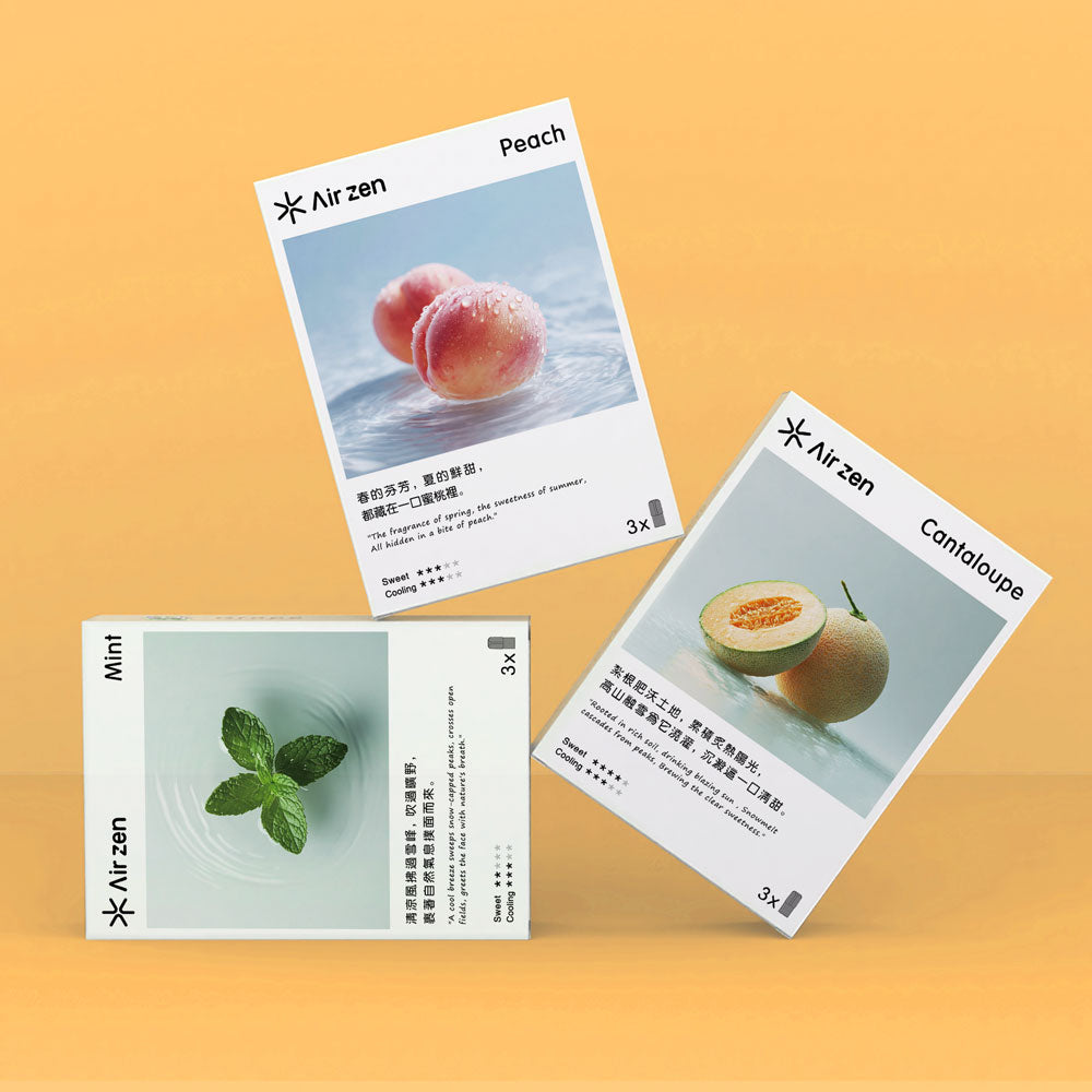 【 Q倉 】Air zen 煙彈 買2盒送1盒 新品首發  通用一代 主機 一盒三顆